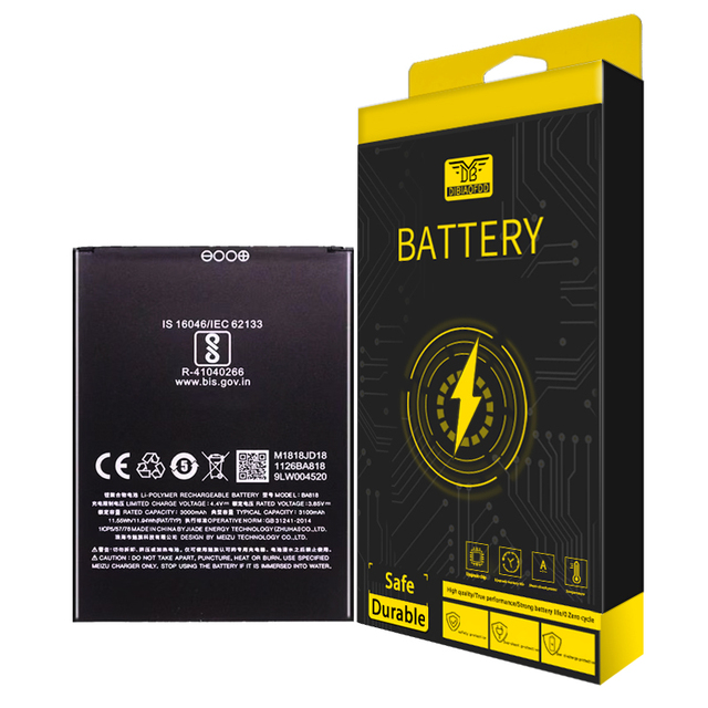 For Meizu C9 Pro M819H C9 M818H Mobile Phone Battery 3000mAh BA818 Battery
