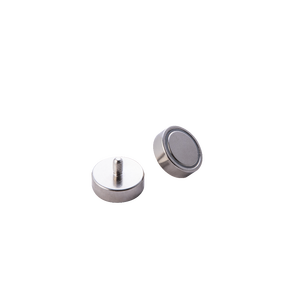 Lot De 4 Aimants Ronds Néodyme 11kg Anti-Rayures Avec Goujon M6 - Puissants Pour Fixation LED, Outils Et Organisation