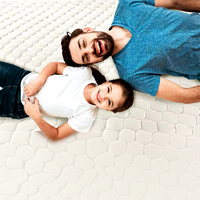Protège-matelas matelassé en coton biologique 100 % premium 300 GSM, respirant, rafraîchissant et hypoallergénique pour chambre à coucher
