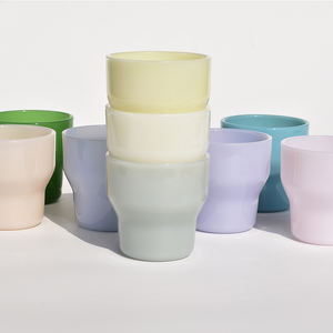 200/230ml stocké à chaud empilable bambou Joint opale Jade-Imitation <span class=keywords><strong>Mosser</strong></span> lait clair verre bière peut Jade verre tasse - Product Image 3