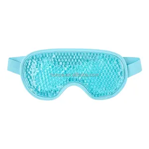 Hot Selling Gel Pack Mask Hot Cold Compress Eye Fold Therapy Cooling Gel Bead Eye Mask