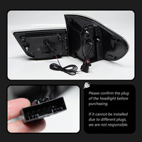 Conjunto de Luces Traseras LED Completas XUNBAI para X5 E70 2007-2013, 12V, Señal de Giro Secuencial, Freno, Reversa, DRL, Plug and Play, Actualización Automática