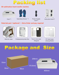 <strong>2025</strong> New Mini <strong>3D</strong> <strong>Sublimation</strong> Vacuum Heat Press Machine Best Price Semi-Automatic for Custom Design Phone Case Printing 220V/110V - Product Image 4