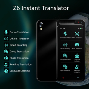 Traductor de Voz Portátil Z6, 139 Idiomas, Traducción en Tiempo Real, Traductor Instantáneo Inteligente de 4.1 Pulgadas con Conversión de Divisas - Product Image 2