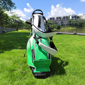 Sac de golf de haute qualité en PU avec <span class=keywords><strong>pochette</strong></span> étanche et étiquette amusante, sac utilitaire de golf pour objets de valeur - Product Image 1