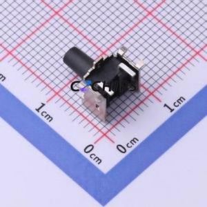 TS-1045AD-A12B2-D2 Tactile Switch SMD,6x6mm Switch Single Pole Single Throw Round Button 1.8N 7.5mm - Product Image 2
