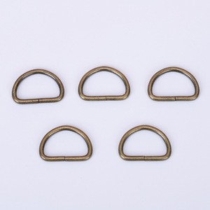 Boucle carrée en bronze réglable, quincaillerie métallique pour sacs et accessoires - Product Image 4
