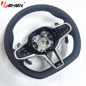 Volante de fibra de carbono para BMW G80 G82 G87 F90 <span class=keywords><strong>M8</strong></span> F97 F98 F95 F96 G20 G30 G22 G01 G02 G05 G06 G29 F40 F44 F32 F15 M Sport - Product Image 3
