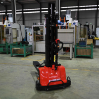 Chariot élévateur à palettes auto-chargeur Everlift, capacité de 0,5 tonne, 1 tonne, 1,3 tonne, 1,5 tonne, avec batterie au lithium