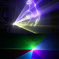 Luz Láser Vlite 5W RGB Animación 3D para Teléfono Móvil, Control por Aplicación, 60W de Potencia Máxima, Logotipos Editables, Letras, Gobos, Bodas, Escenarios