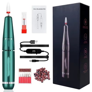 Kit de perceuse à ongles professionnelle 35000 tr/min, rechargeable, portable, lime à ongles électrique pour ongles en acrylique et gel, perceuse pour manucure - Product Image 3