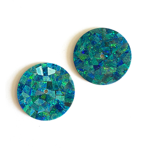 Fabriek Prijs Horloge Onderdelen Maken Ronde Natuurlijke Opaal Mozaïek Wijzerplaat Custom Blank Spiegel Wijzerplaat - Product Image 6