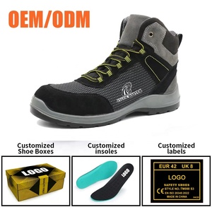 Chaussures de sécurité PUTEK Textile High Cut Tiger Master antidérapantes, avec embout en fibre de verre, anti-perforation, sans métal, style sport, pour hommes - Product Image 4