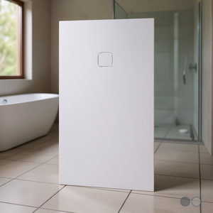 Receveur de douche rectangulaire Harmony en ciment 80 x 120 cm pour salle de bain - Product Image 3