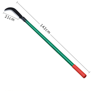 Falce per Taglio Erba da Giardinaggio Lama Curva Vintage per Taglio Erba Attrezzo Agricolo Esteso Coltello per Diserbo - Product Image 6