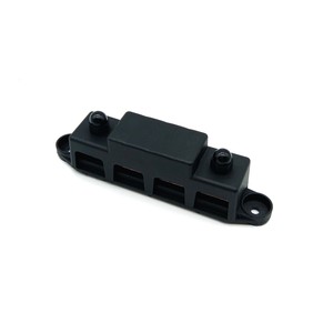 5/16 ''phân phối điện khối 250A 12V Thanh xe buýt 4 bài Ngã Ba khối ô tô biển Pin busbar khối thiết bị đầu cuối màu đỏ + đen - Product Image 6