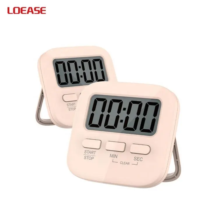 Digital Kitchen Timer Cooking Timers Clock With Alarm Magnetic Back And Stand