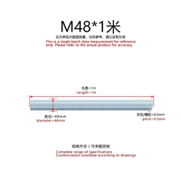 Zinc Plated Threaded Rod Grade 8.8 DIN975 All Thread Rod Carbon Steel M5-M48 Electro Galvanized Stud Bar for Structural Fixing