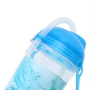 แก้วพลาสติกแบบพกพาขนาด 26 ออนซ์ พร้อมฝาและหลอด สำหรับสวนสนุก ใช้กลางแจ้ง ผลิตในเวียดนาม  รับทำโลโก้ตามสั่ง เป็นมิตรกับสิ่งแวดล้อม - Product Image 6