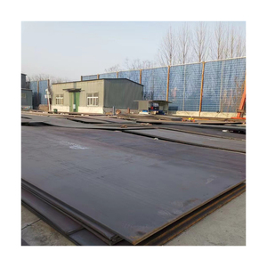 HR pelat baja Q235B GB/T 3274 kualitas prima 10mm-200mm ketebalan untuk Boiler kapal pelat potong pengelasan termasuk bengkok - Product Image 1