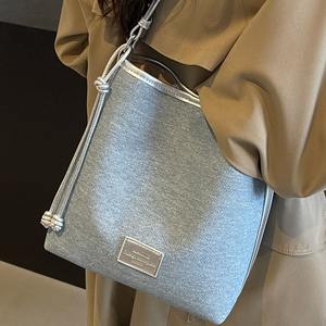 Versatile women's bag, <b>small</b> tote <b>bucket</b> bag, fashionable women's shoulder crossbody bag - Product Image 2