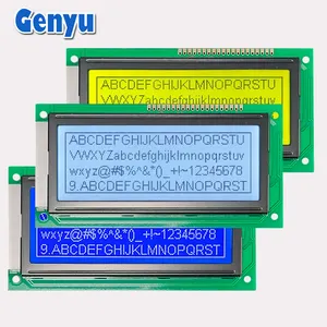 320x64 COB LCD 모듈 240x64 LCD 디스플레이 192x128 그래픽 LCD STN 파란색 노란색 녹색 흰색 단색 디스플레이
