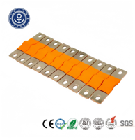 Barre omnibus 600A en cuivre, barre omnibus en feuille de cuivre isolée flexible haute température sur mesure pour équipement de distribution d'énergie