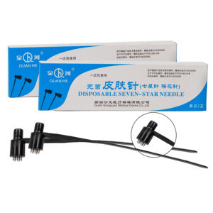 Aiguilles cutanées stériles jetables, aiguilles à sept branches, aiguilles à fleurs de prunier, emballage individuel - Product Image 6