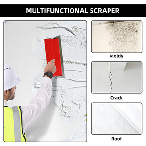 Cấp công nghiệp có thể thay thế <span class=keywords><strong>scraper</strong></span> Spatula Set thép không gỉ vách thạch cao lướt lưỡi mịn Tường Trần <span class=keywords><strong>Putty</strong></span> dao - Product Image 3