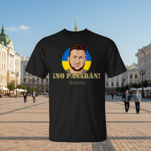 T-shirt promotionnel avec drapeau ukrainien Zelenskyy # Ne pas passer # # Ukraine # # Zelenskyy # " - Product Image 3