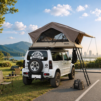 Tente de toit souple ADA Overland, installation facile, tente pour véhicule 4x4, pick-up, RTT, tente de camping