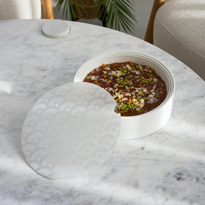 Cá nhân món tráng miệng ngày hiển thị hộp với kim loại xử lý da bao bì <span class=keywords><strong>Box</strong></span> Set cho Macarons tráng miệng Pastry Sôcôla - Product Image 5