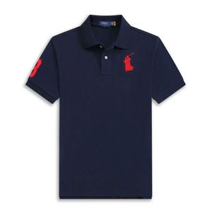 Polo de golf à manches courtes pour homme, tailles S-2XL, en coton 100% haut de gamme, personnalisable avec logo brodé, idéal pour la vente en gros - Product Image 3