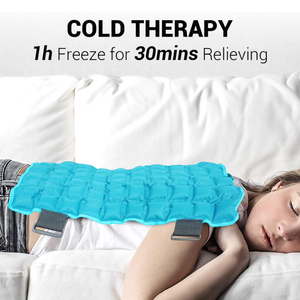 Mới đến nóng và lạnh y tế tái sử dụng gel Túi nước đá gói đầy đủ cơ thể Tủ đông làm mát Pad - Product Image 4