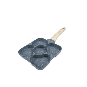 Sartén Antiadherente <span class=keywords><strong>de</strong></span> Aluminio Fundido a Presión con 5 Orificios para Huevos, Tortillas, Panqueques, Hamburguesas, para el Desayuno - Product Image 2