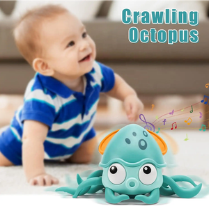 2025 bébé bain salle de bain jouer eau jouets en option deux couleurs poulpe ramper plage et <span class=keywords><strong>sable</strong></span> cadeau glisser jouets - Product Image 4