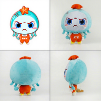 Boneka Plush Premium untuk Anak-Anak, Boneka Lembut Lucu dengan Fitur Bordir untuk Waktu Bermain dan Dekorasi Kamar