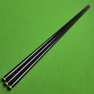 Queue de billard courte en fibre de carbone, durable, pour le snooker anglais et le jeu de billard chinois à huit boules - Product Image 1