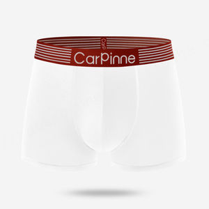 Calzoncillos bóxer de algodón para hombre, pantalones inferiores de punto de Cuatro Esquinas, transpirable, logotipo personalizado, tallas Xxx, ropa interior para hombre adulto, bañadores - Product Image 3