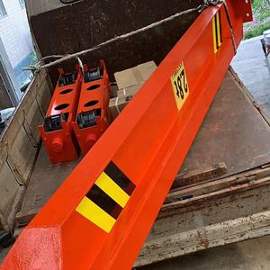 Pont roulant électrique Vanbon 5 tonnes avec palan à chaîne, composants de base fixes, moteur/PLC de marque SIEMENS 220-690V - Product Image 5