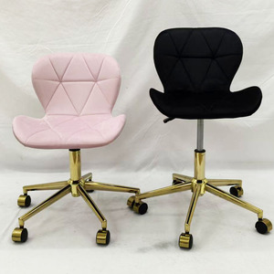 เก้าอี้หมุนปรับระดับความสูงได้ทันสมัย สีชมพู วัสดุไนลอน ระบายความร้อน เหมาะสำหรับห้องรับประทานอาหาร - Product Image 3