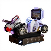 Machine de jeu de course dynamique à monnayeur personnalisée pour enfants, modèle Rocker haut de gamme, spéciale centre commercial, pour les 8 ans et plus