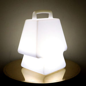 Asma Lamba Kablosuz Gece Lambası Uzaktan Kumandalı Kısılabilir Parlaklık Dekoratif Şarj Edilebilir Pil Kubbe RGB LED Plastik Masa - Product Image 6