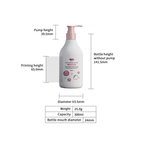 Runxuan nouvelle conception impression couleur personnalisée HDPE plastique 300ml 750ml enfant mignon shampooing Gel douche lavage du corps Lotion pompe bouteille