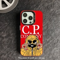 Coques de téléphone personnalisées tendance pour iPhone XS XR 11 12 13 14 15 16 17 Air Pro Max CP Compagny & Stone Shell