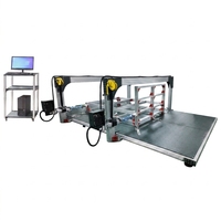 Machine d'essai de fatigue pour matelas Lituo, double station, charge 950N, contrôlée par PLC, haute précision, équipement de durabilité, garantie 1 an
