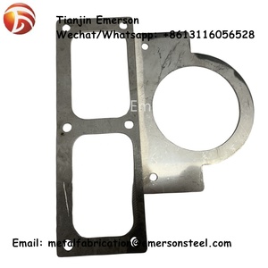 أجزاء مخصصة من الفولاذ المقاوم للصدأ ومعالجة القطع بالليزر على شكل لوحة لحام - Product Image 6