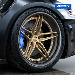 ล้อคาร์บอนไฟเบอร์ FORGED CT05 แบบสองชิ้น สีดำ น้ำหนักเบา ขนาด 20-22 นิ้ว 5x112/114.3/120/130 992 สำหรับ Huracan 488 - Product Image 3