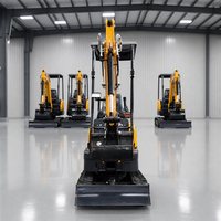 Livraison Gratuite Mini-Excavatrice Compacte de 1,2 Tonne avec Moteur Kubota, Conforme aux Normes EPA CE Euro 5, pour Usage Domestique, Fournisseur Mondial