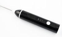 Mini mixeur plongeant rechargeable, mousseur à lait, batteur à café et œufs, mixeur multifonction, fouet, usage domestique et extérieur, 3 vitesses, faible bruit
